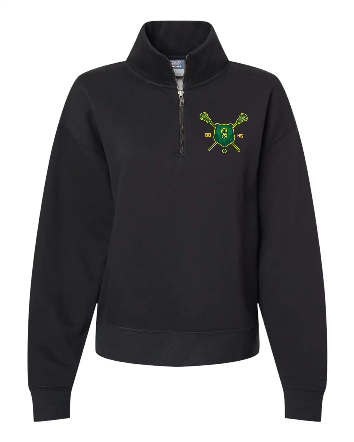 BB Bear Logo 1/4 Zip Pullover